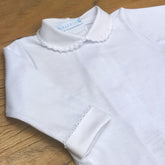 Body com Gola - Branco Liso - Picueta